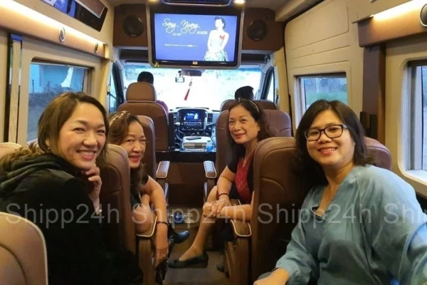 xe limousine đi đà lạt shipp24h đánh giá